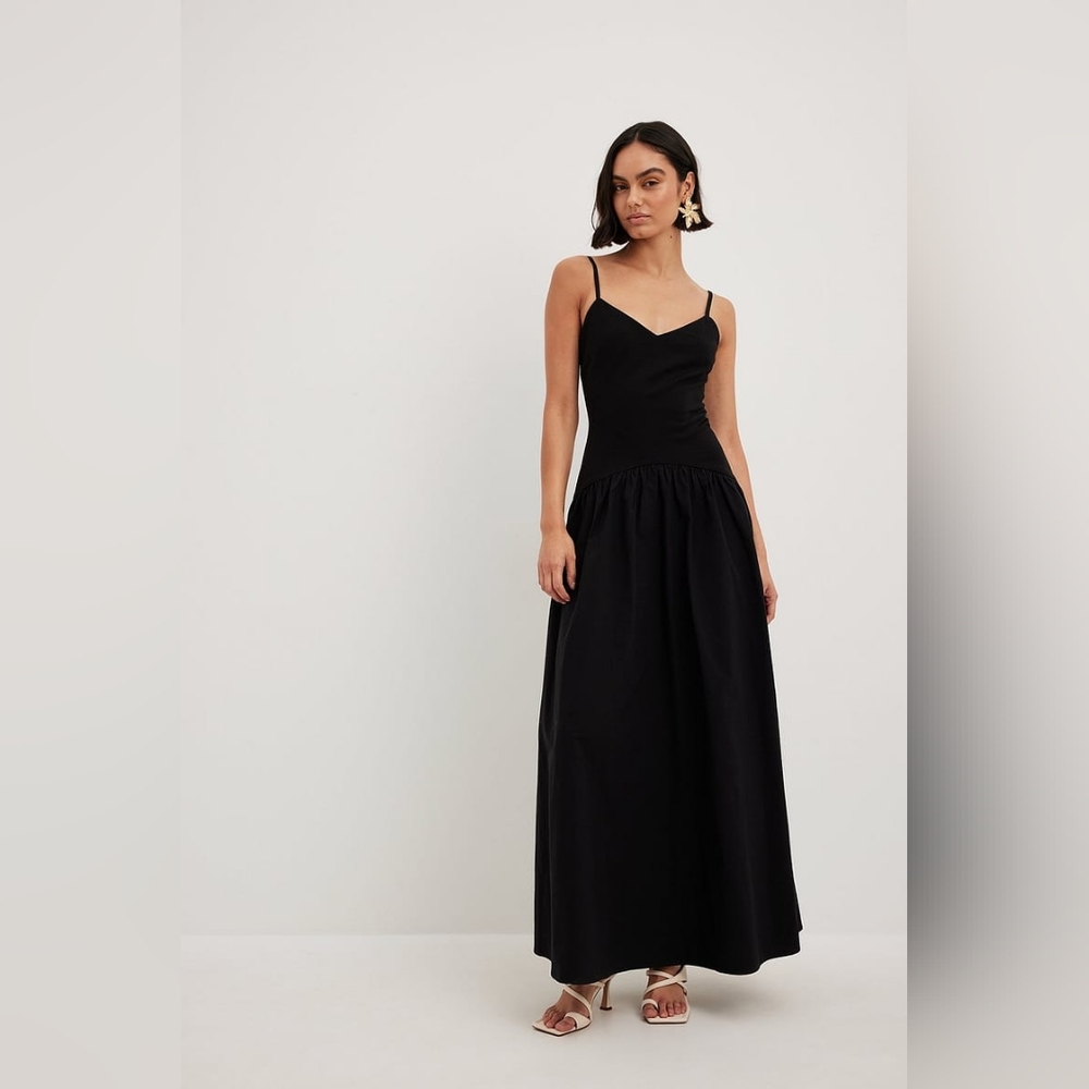 NA-KD Shaped Waist Maxi Dress